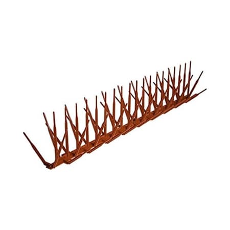 Bird-B-Gone Bird B Gone BBG2000-7BKR-24 Brick Red Plastic Bird Spike - 24 ft. x 7 in. BBG2000-7BKR/24